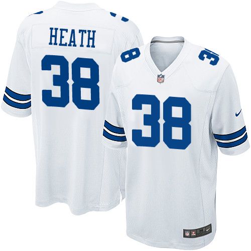 Youth Limited Jeff Heath Nike Jersey White Road - #38 NFL Dallas Cowboys